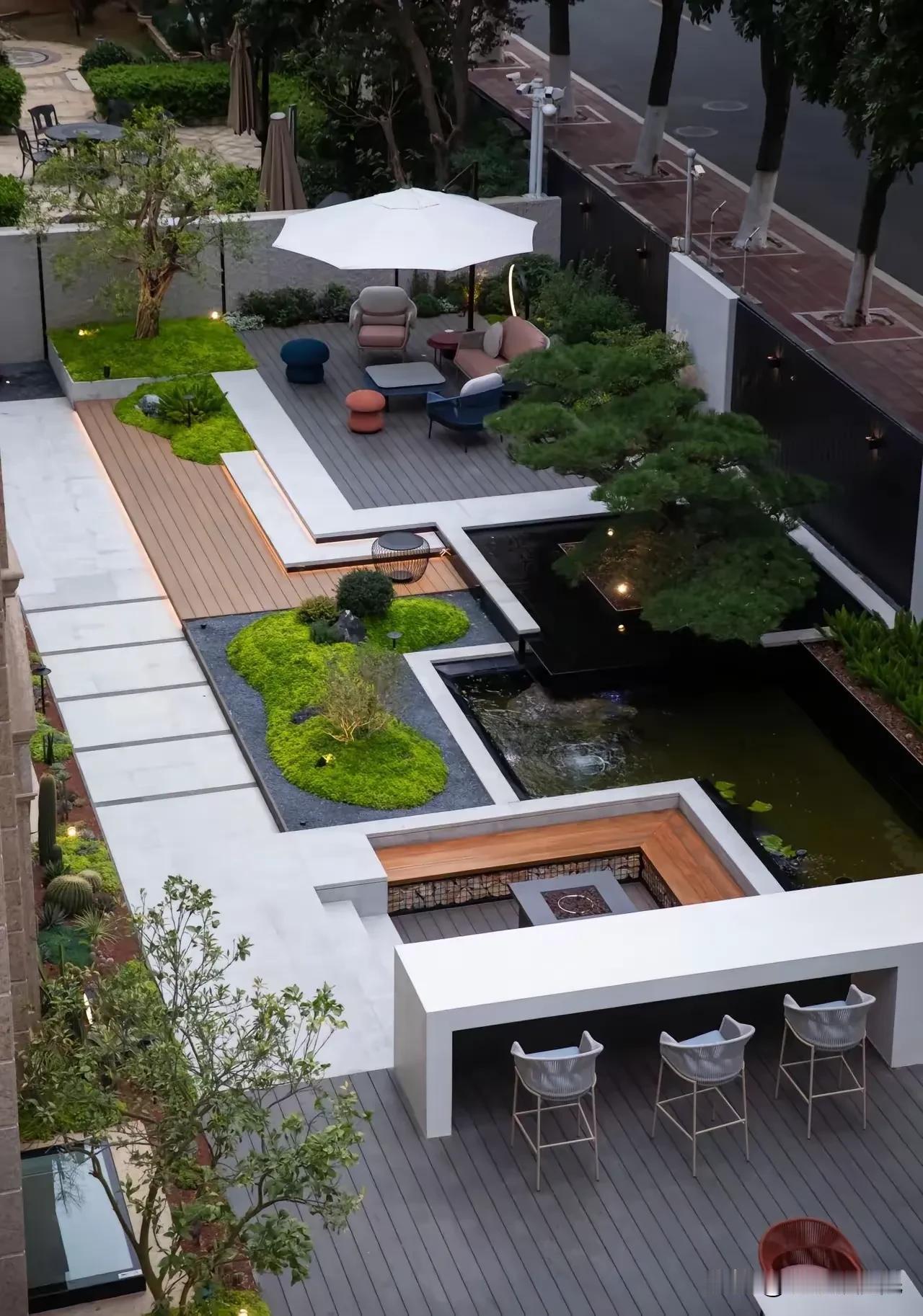 
在老丁文章里面，其实我是多次强调这个问题，做庭院之前你一定要考虑好庭院打理问题