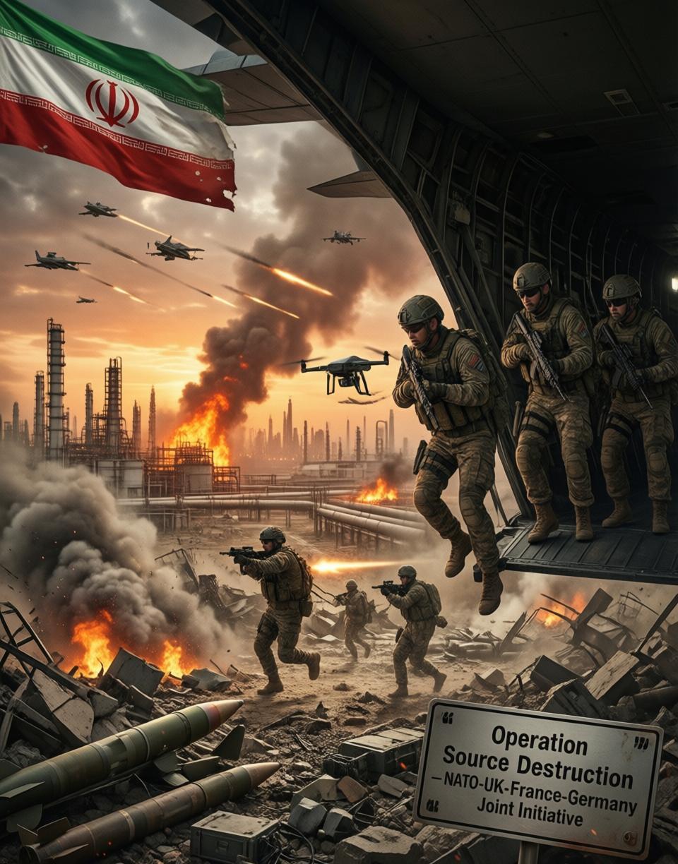 这条线，算是彻底踩爆了。

据法新社3月1日报道，随着伊朗对美以攻势展开全面反击