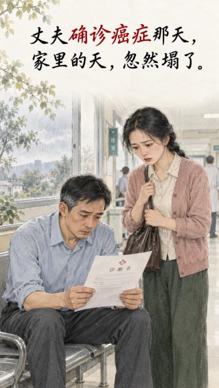 丈夫癌症确诊当天，她卷走全部积蓄连夜改嫁！25 年后被继子扫地出门。

这是江西