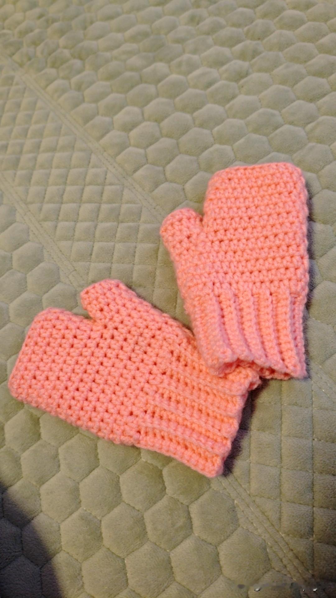 冬日生活打卡季冬天来了，钩一双手套我御寒！