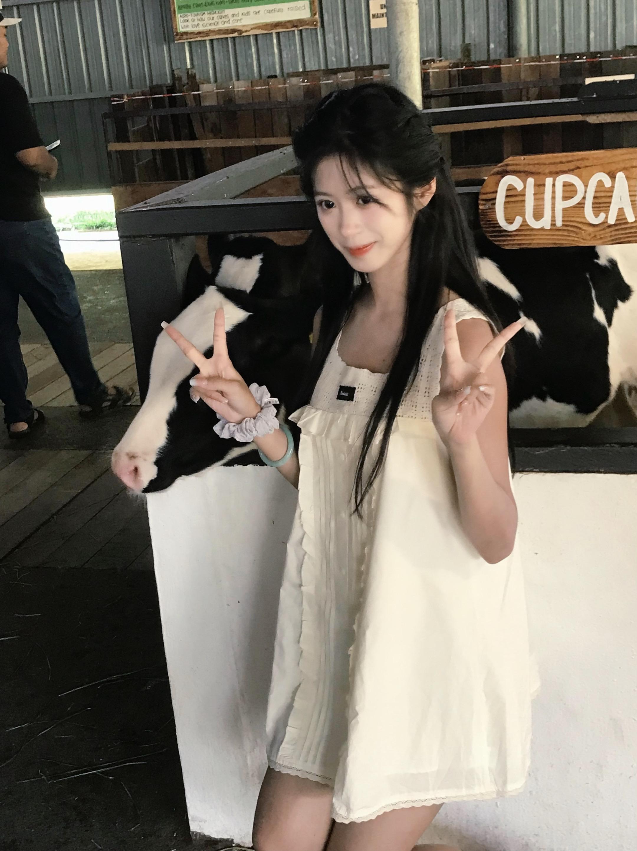 我只是想和牛牛拍张合照…