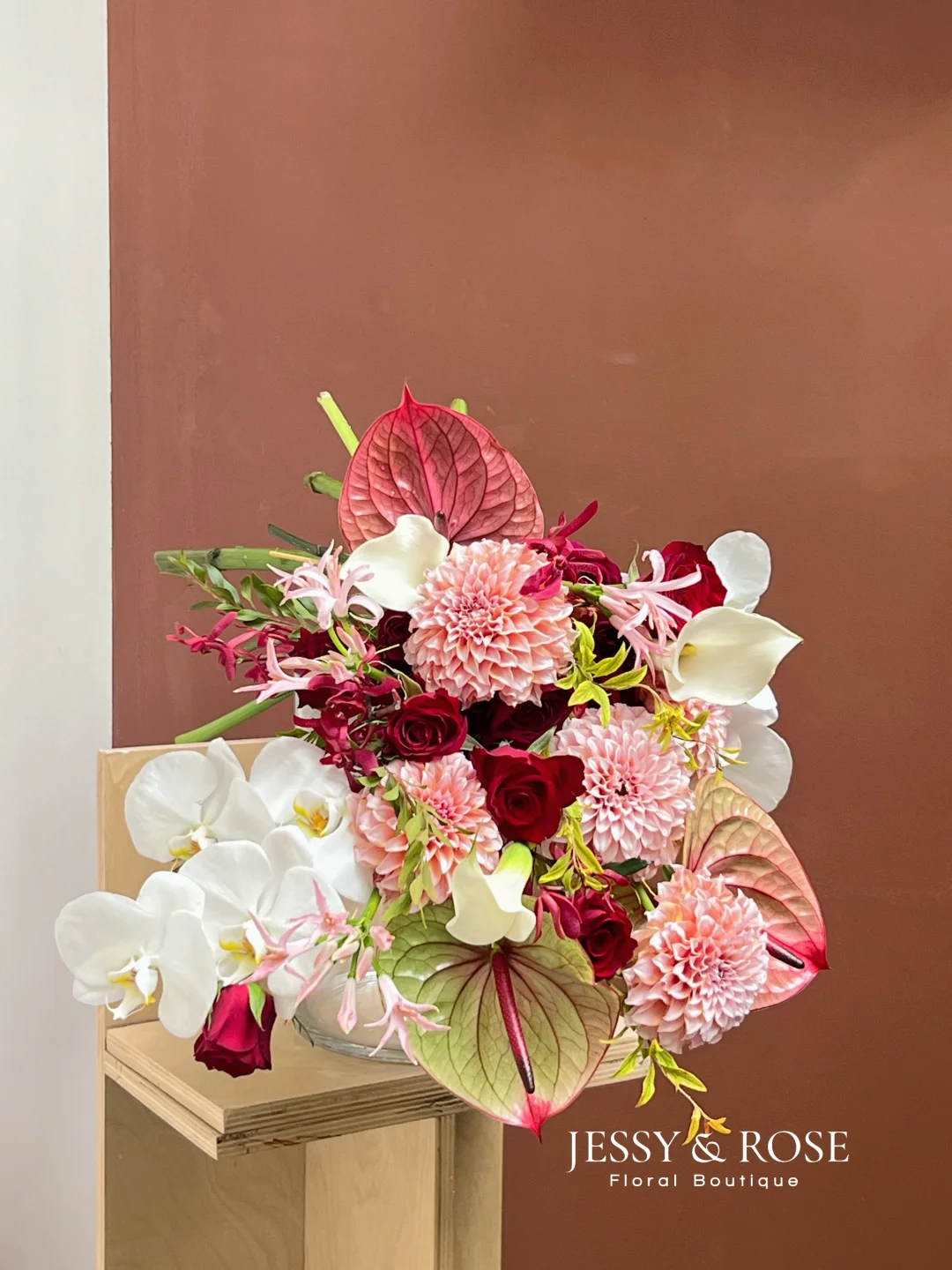 Daily bouquets | 红色系花束