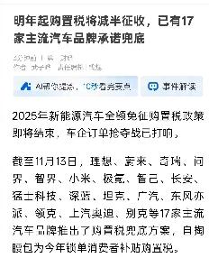 新能源汽车的战场，明年，2026年应该是最关键的一战，为了抢客户，17家车企都作