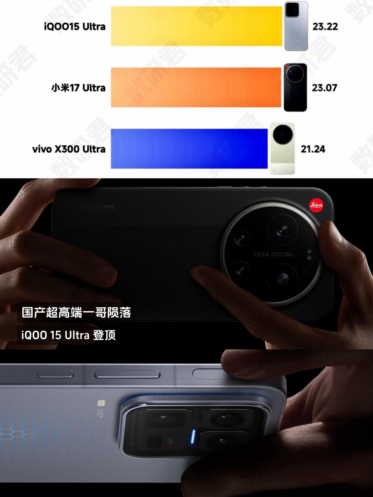 国产超高端一哥陨落，iQOO 15 Ultra登顶
