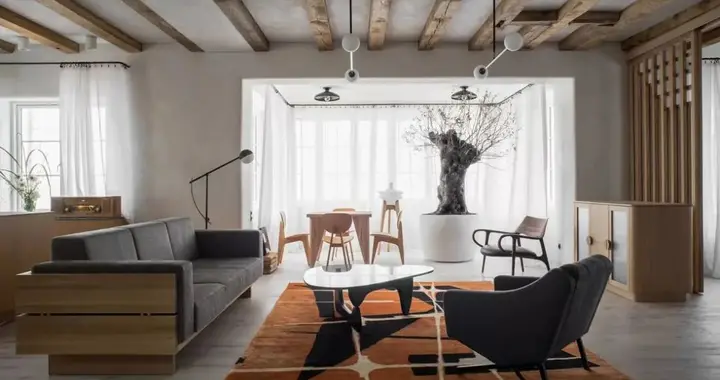 150㎡简约复式，白色文化砖+原木质感，满屋朴素自然的氛围