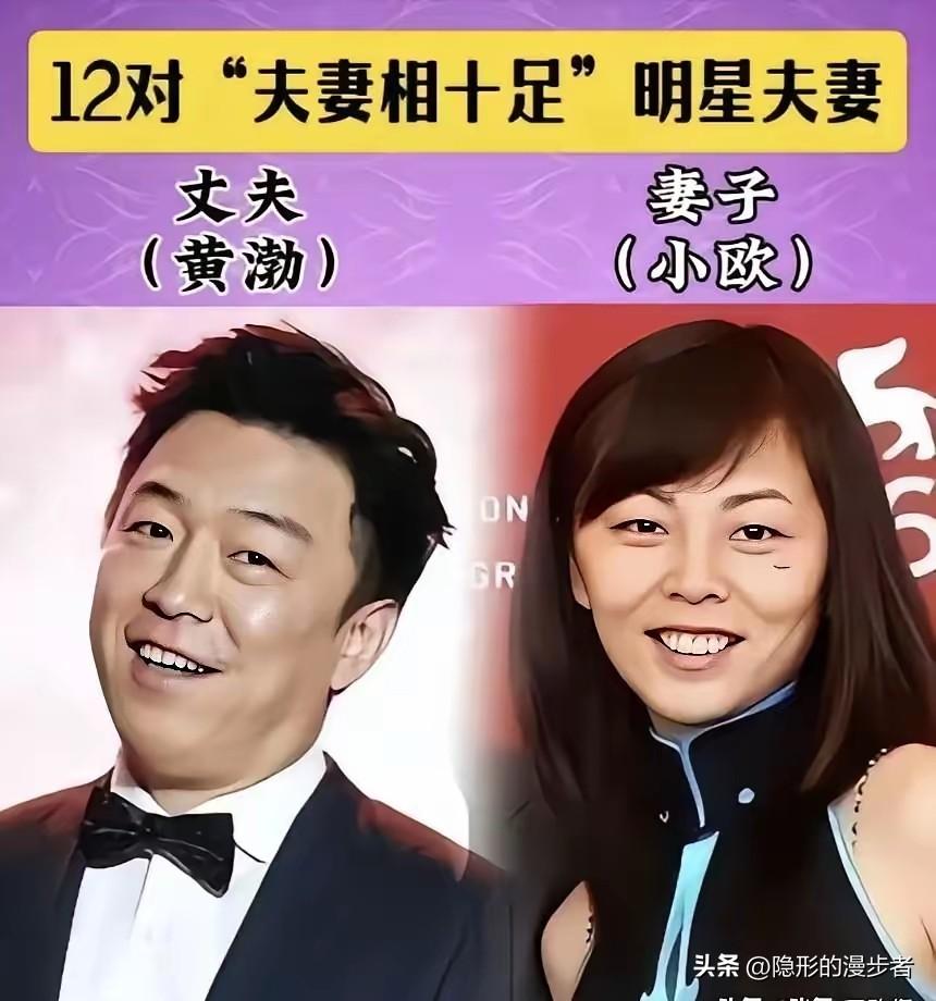 这12对明星夫妻，在一起久了，模样都越来越像。陆毅和鲍蕾从大学就相恋，当年可是人