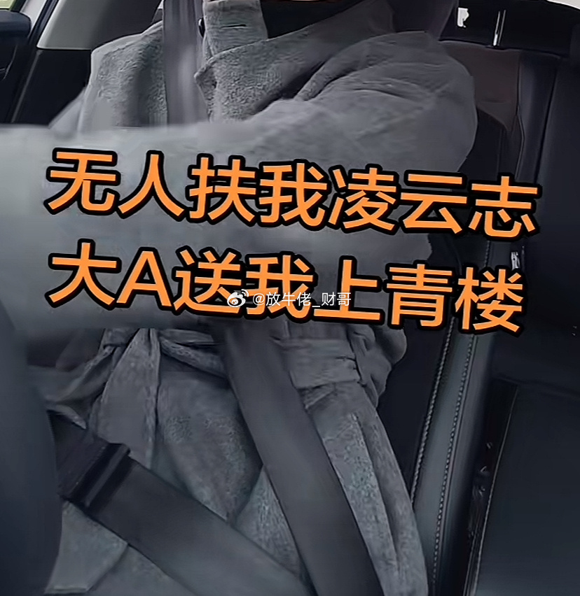 “无人扶我凌云志，大A送我上青楼”，天空海阔任鸟飞，千万不要去做gei 啊财经﻿