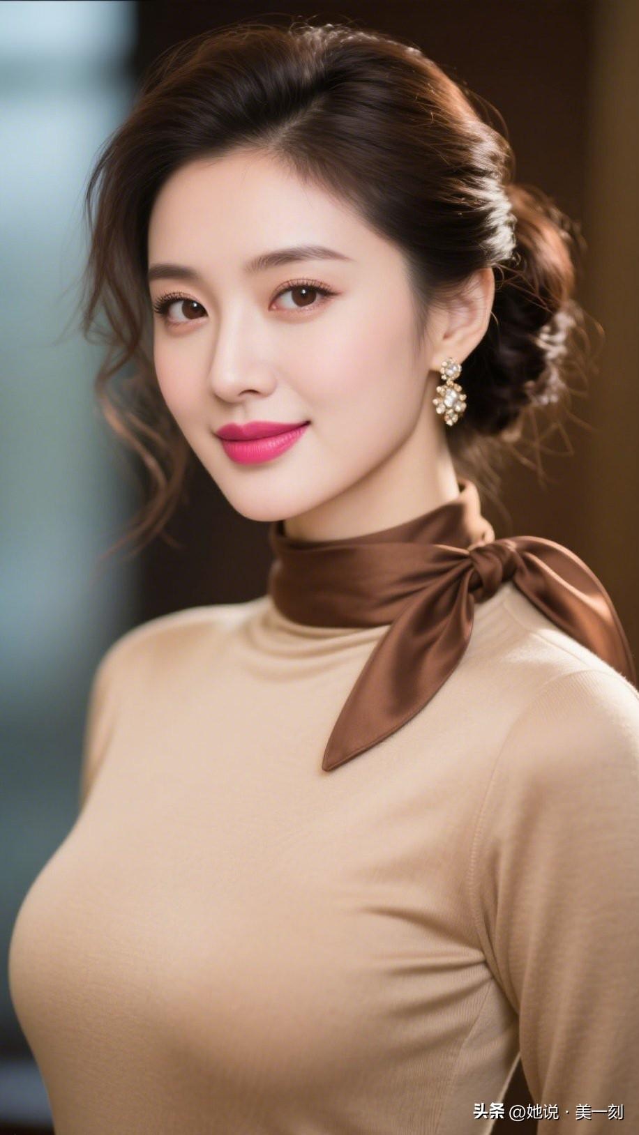 优雅气质，甜美笑容，时尚穿搭，魅力四射！🌸✨时尚穿搭饰品分享