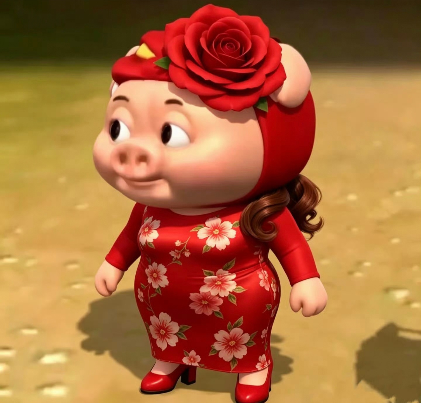 吾去男神女装还挺好看，比原皮好看 ​​​