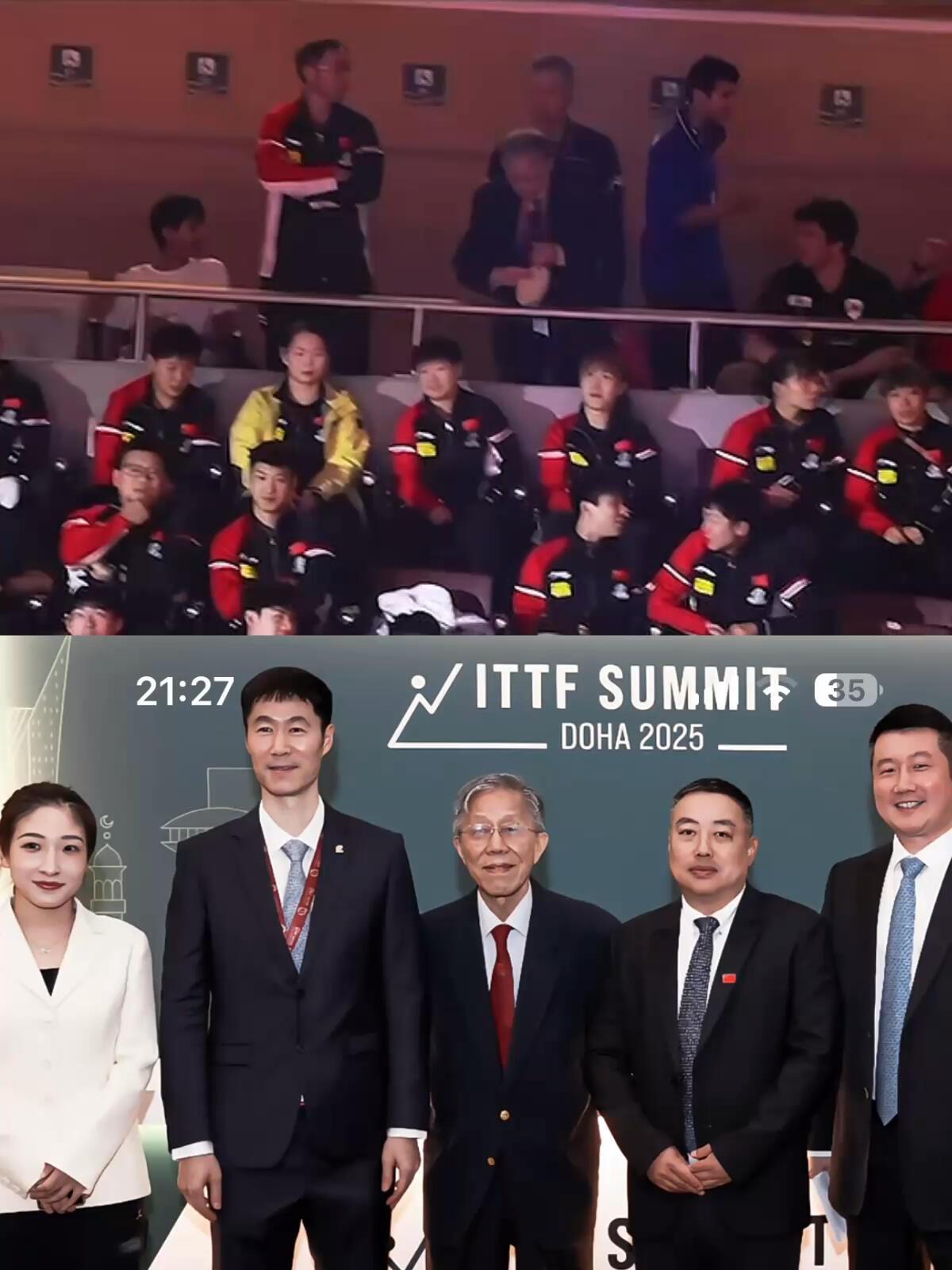 优秀真诚的孩子谁都喜欢，站在王励勤和刘国梁中间的，还是超级的重量级人物，他就是是