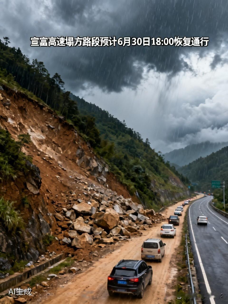 这云南建投的续报有点让人闹心啊！2026年6月19号晚上23:13分，宣富高速上