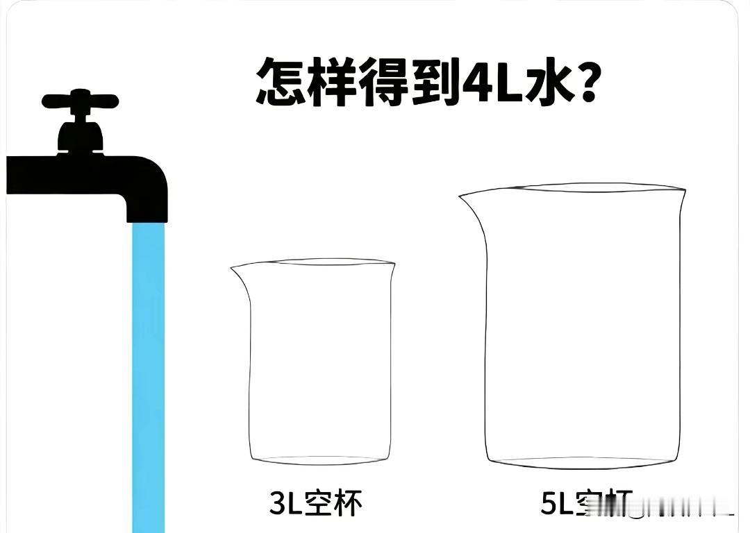 怎么得到4L水？