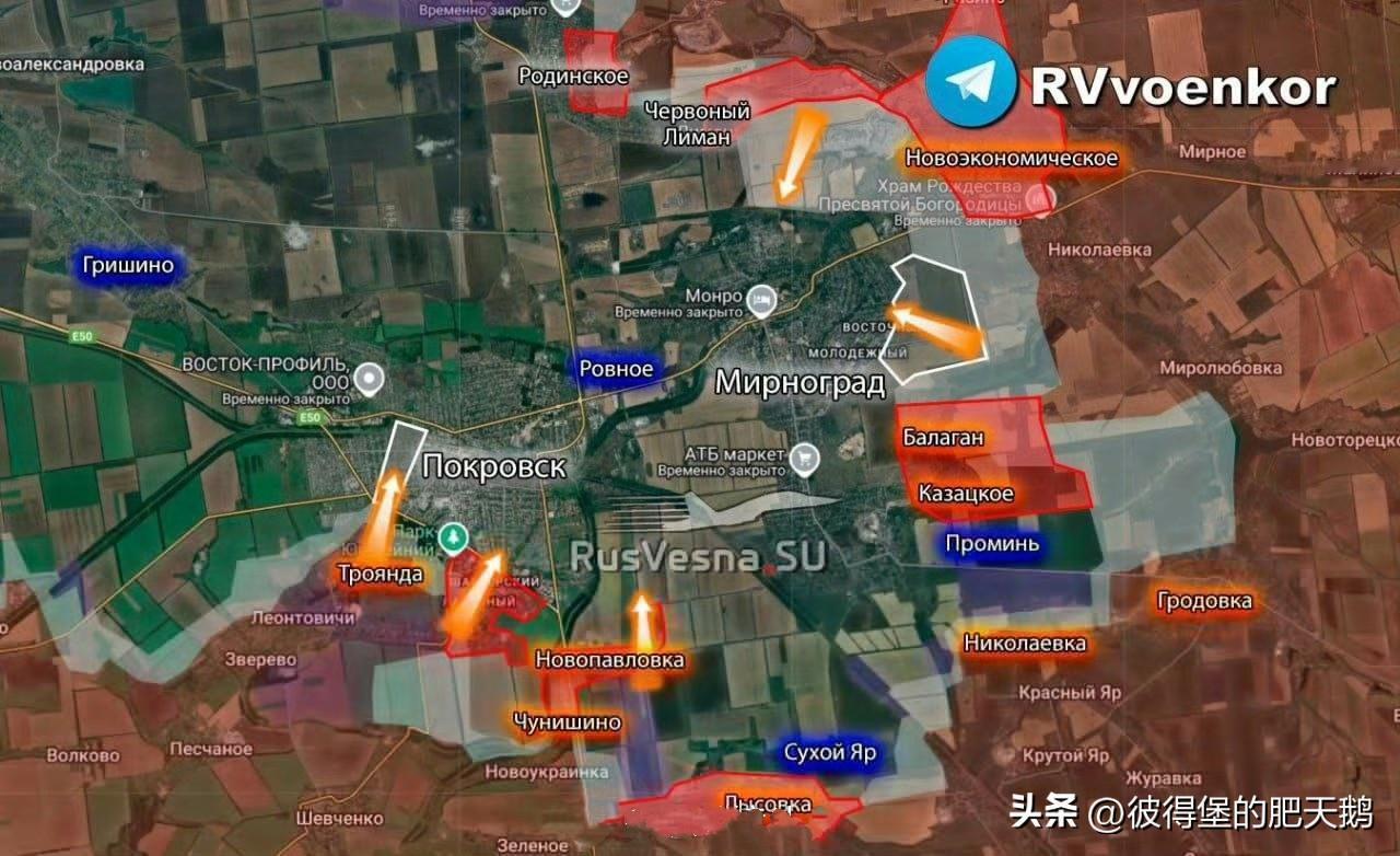 泽圣说，“波克罗夫斯克（红军城）大约有200名俄军以小股形式渗透进入”
但乌克兰