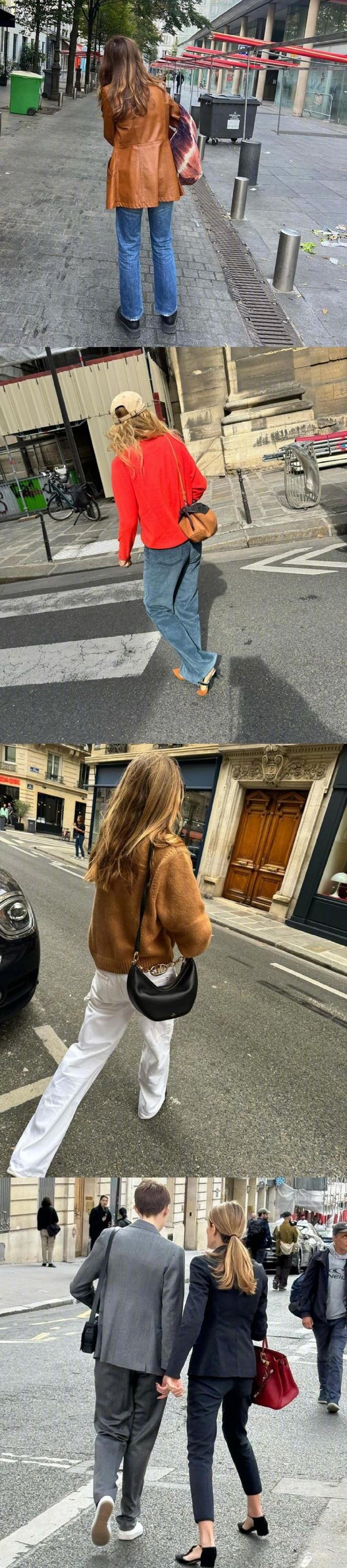 法国街头路人的时髦秋冬穿搭，简约却高级！

法国人真的是与生俱来的松弛感，在穿搭