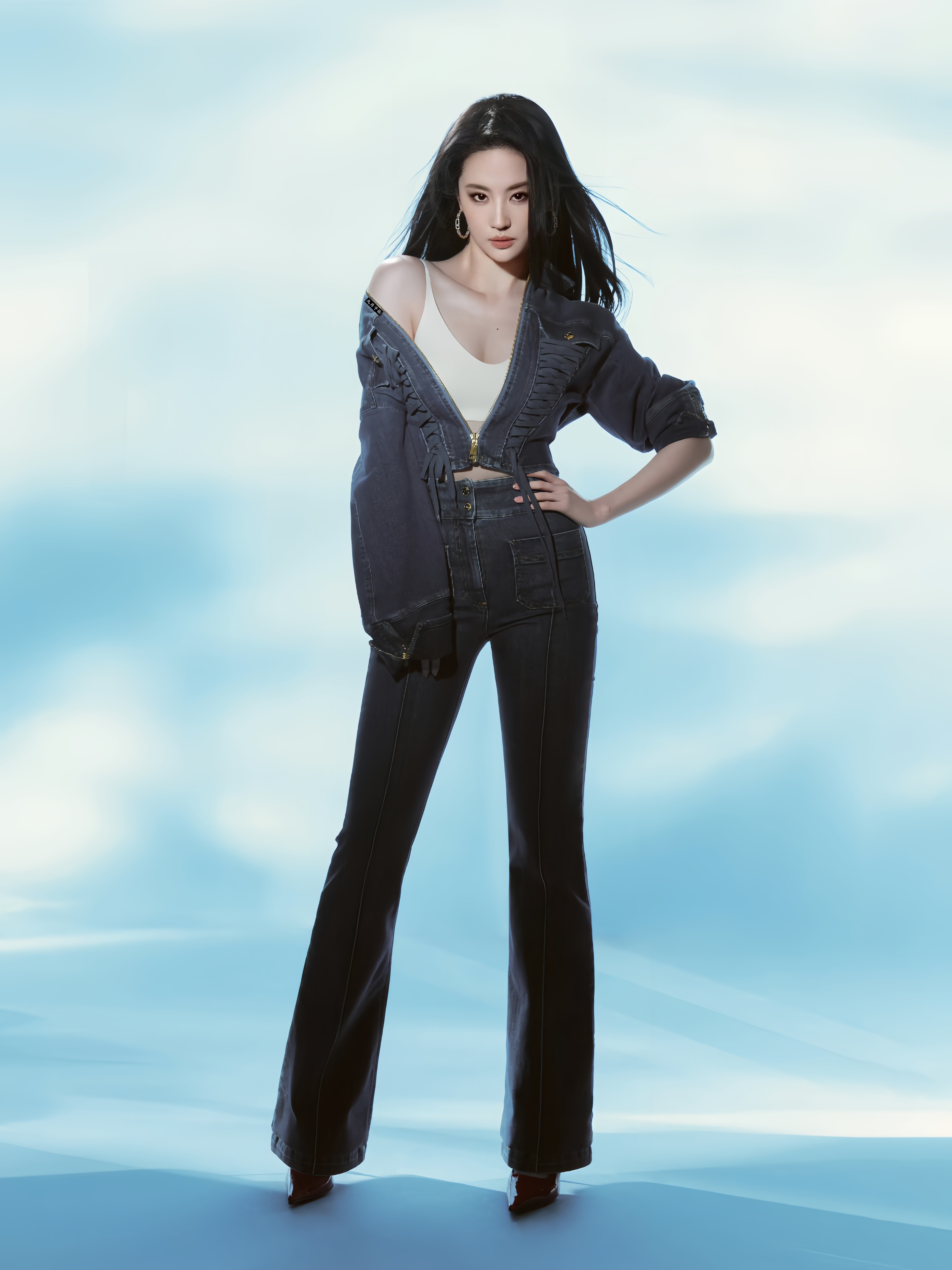 刘亦菲，你美-刘亦菲美神降临 -刘亦菲夏日松弛感拉满