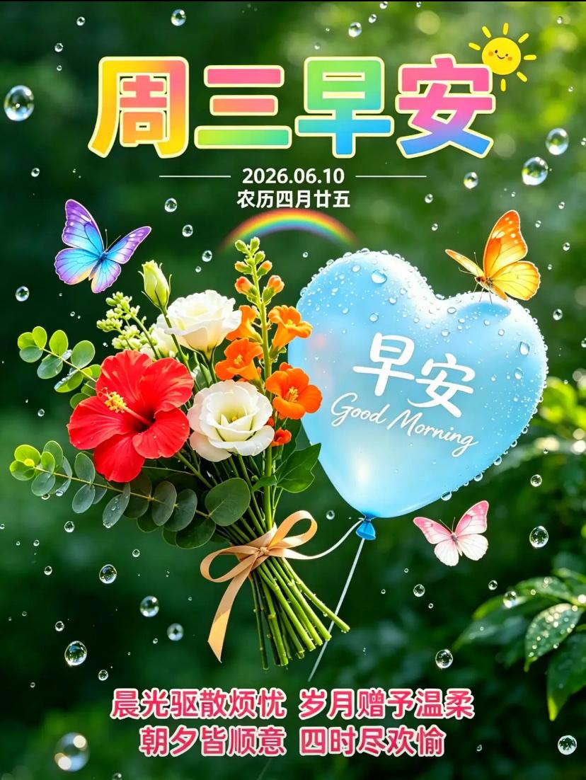 🌺2026./6.10.风光入眼.美好相随🌺

🌈☀️孟夏时序悠然恬淡，万