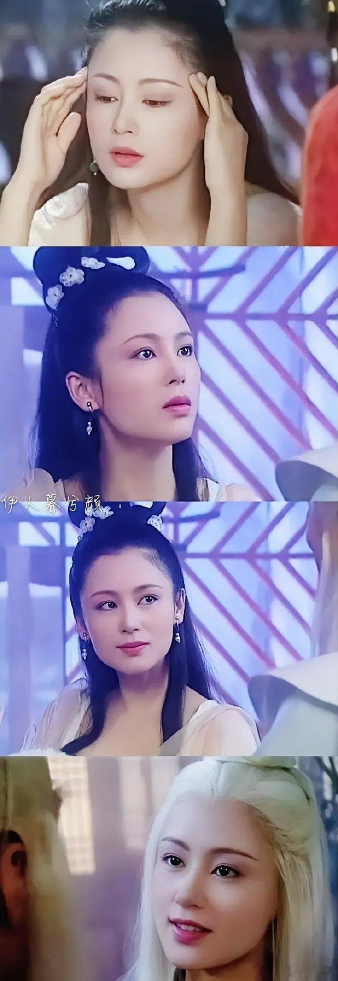 邱佩宁饰演的87版西游记中的嫦娥，有点老气，有点像40几岁的仙子，美艳有余，灵动