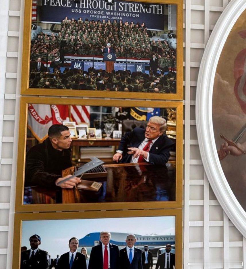 🚨他们说他不能进入美国，但今天唐纳德·特朗普却在白宫挂上了与克里斯蒂亚诺·罗纳