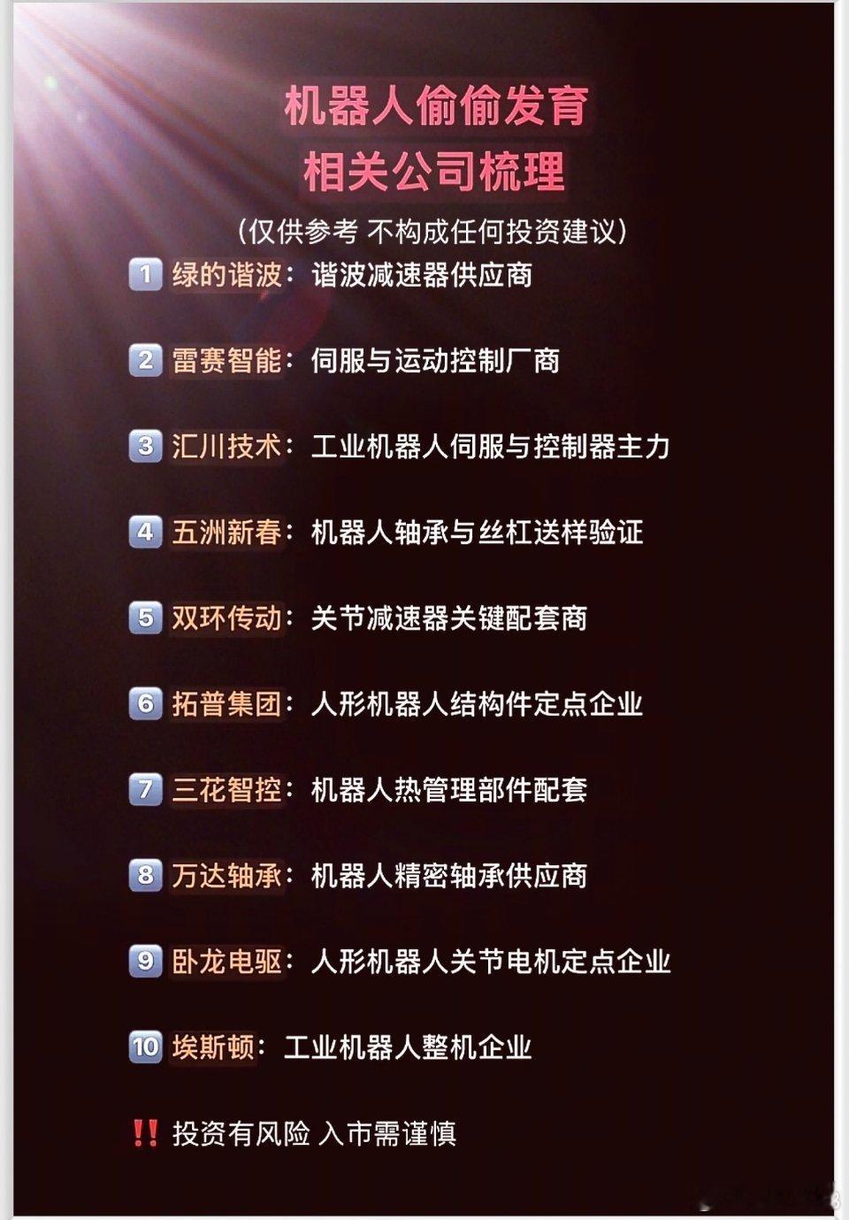 机器人悄悄发育，这8家公司谁在闷声发大财？家人们谁懂啊！当市场还在扎堆内卷AI大