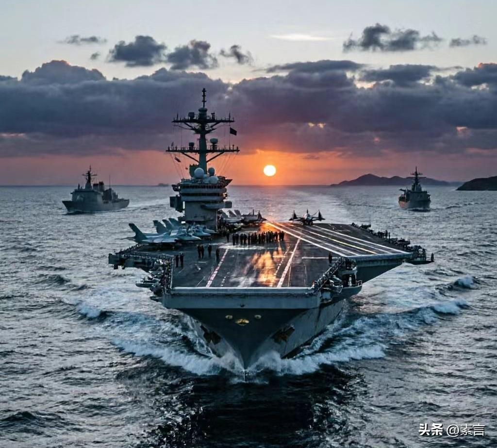 美军 11 艘“纸面航母”撑不起中东军力部署，福特号一撤，仅剩一艘。
 
福特号