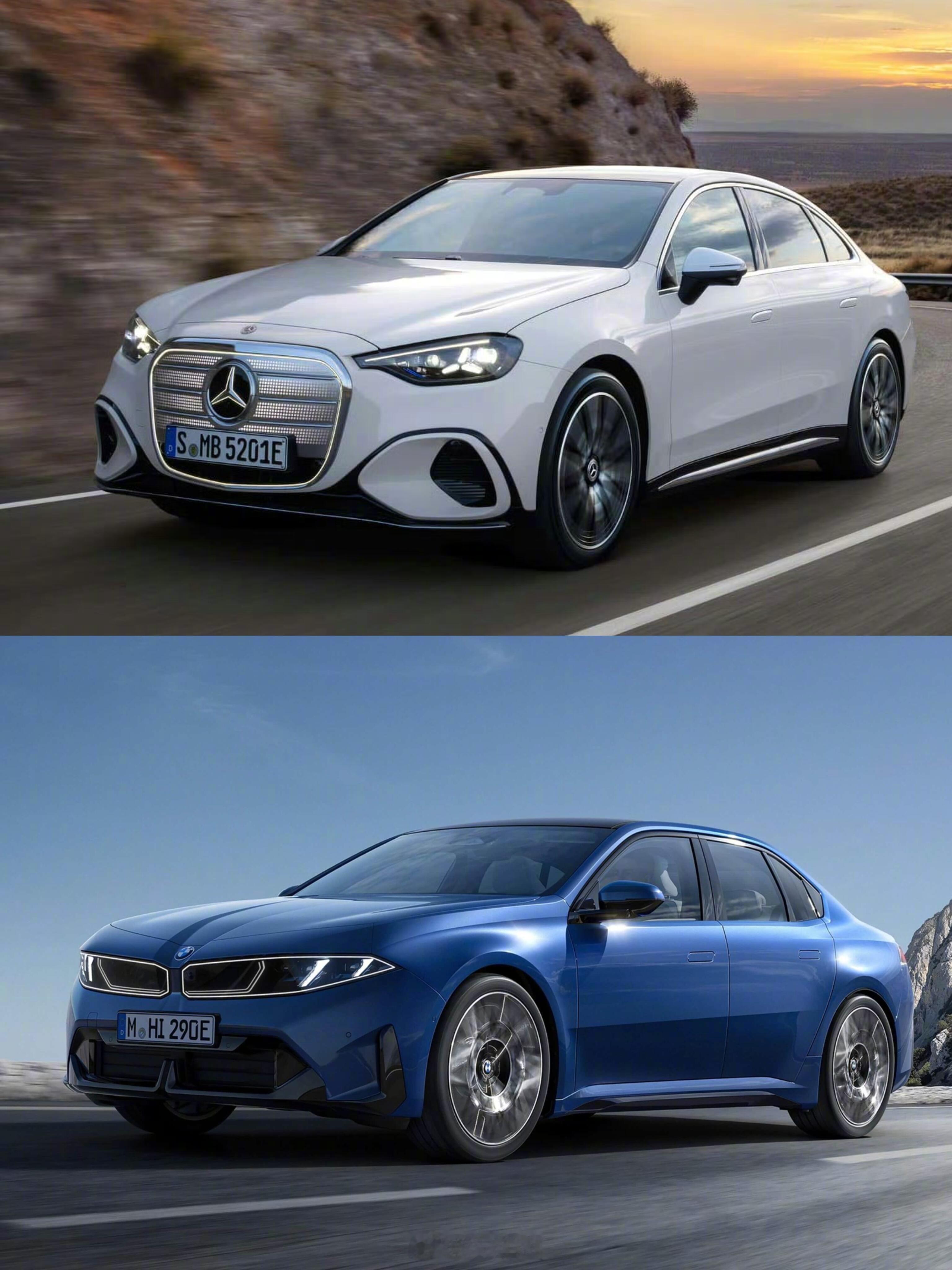 奔驰宝马的纯电时代，纯电C-Class和新世代i3，你们喜欢哪个？奔驰宝马