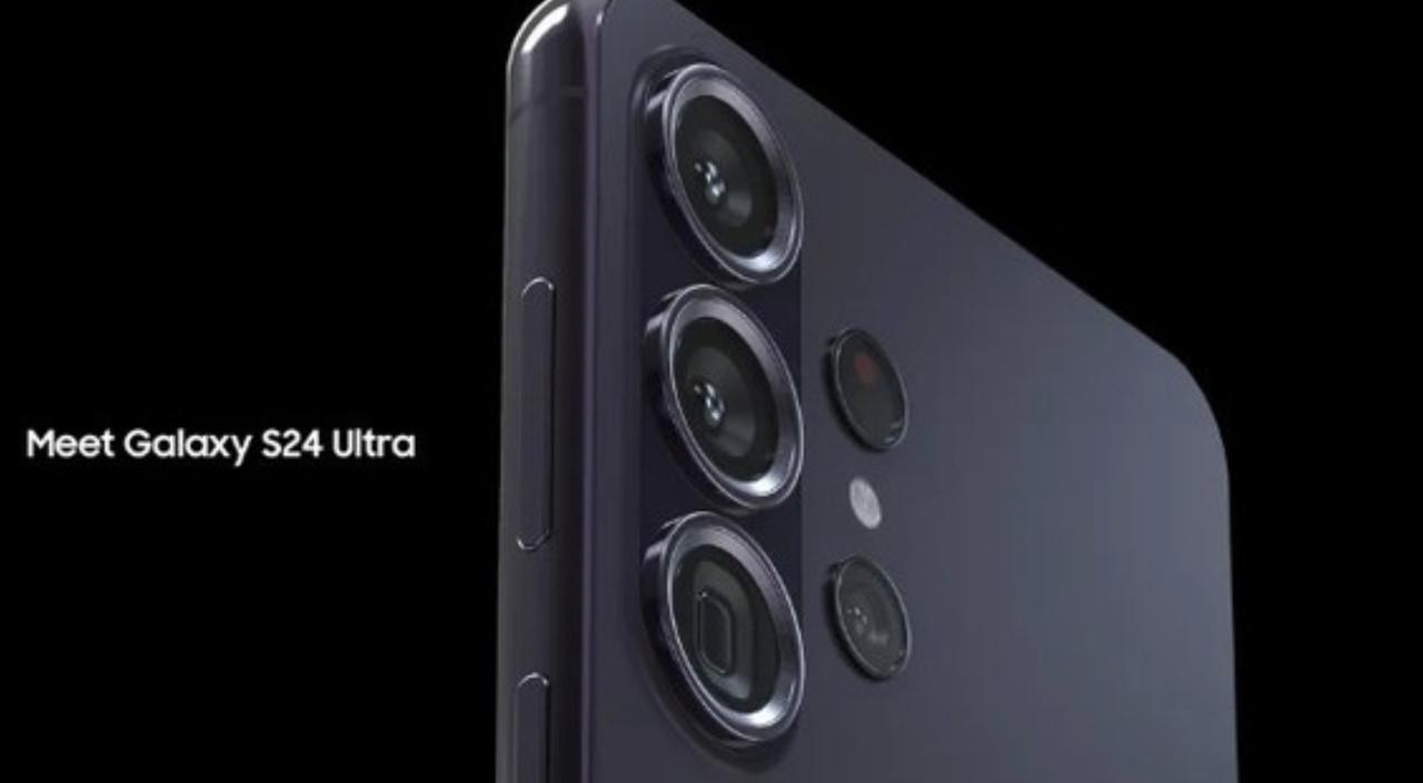 三星S24 Ultra渲染图曝光，网传会采用iPhone 15系列同款的钛金属中