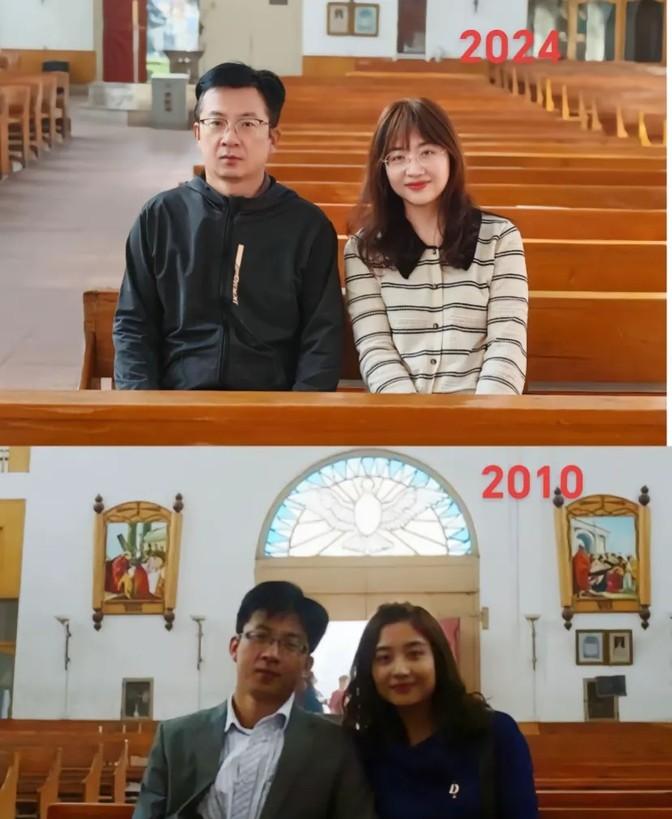 这哥们儿站得这么笔直，是不是心里有啥事儿啊？咋就不知道站近点儿呢？

素材来自网