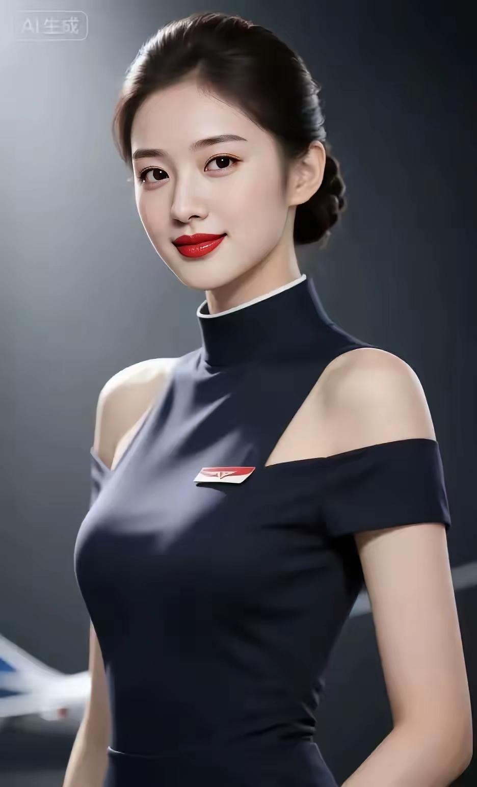 天净沙·佳人
云鬓浅挽凝香，
素姿晓色流光，
一笑嫣然满堂。
清风明月，
天然作