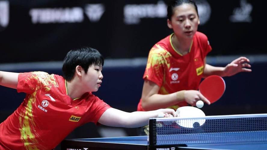 刚刚结束了一场WTT新加坡大满贯女双1/4决赛，女双世界排名第57位的国乒新锐组