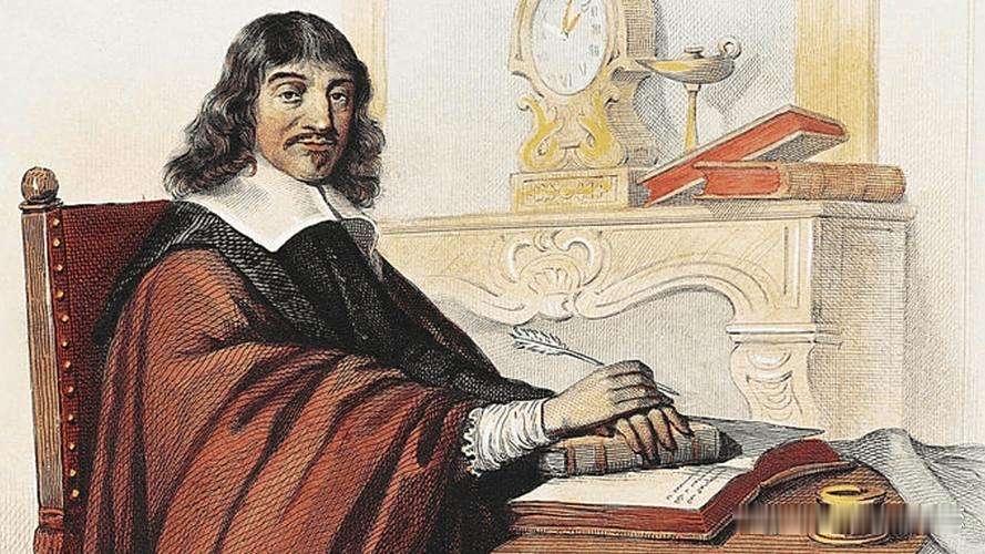 笛卡尔堪称思想巨匠！他以“我思故我在”叩开哲学新大门，为理性主义奠基；又创立解析