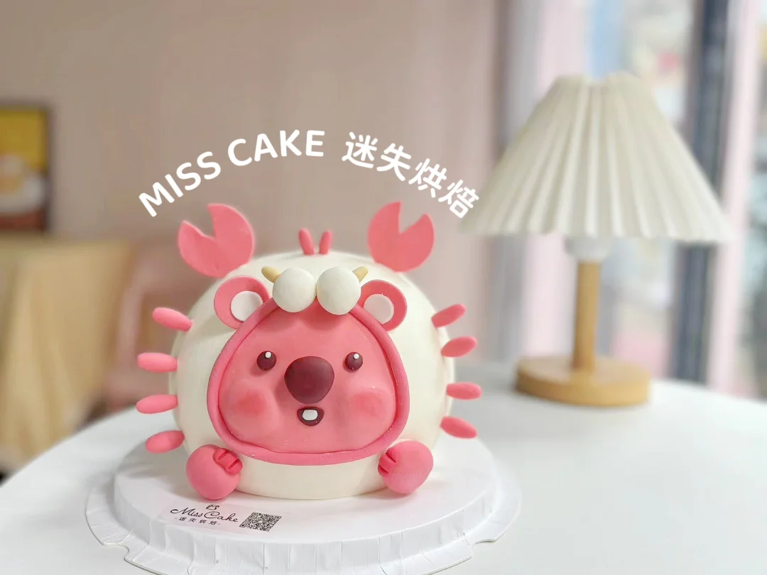 可爱 loopy 卡通立体蛋糕