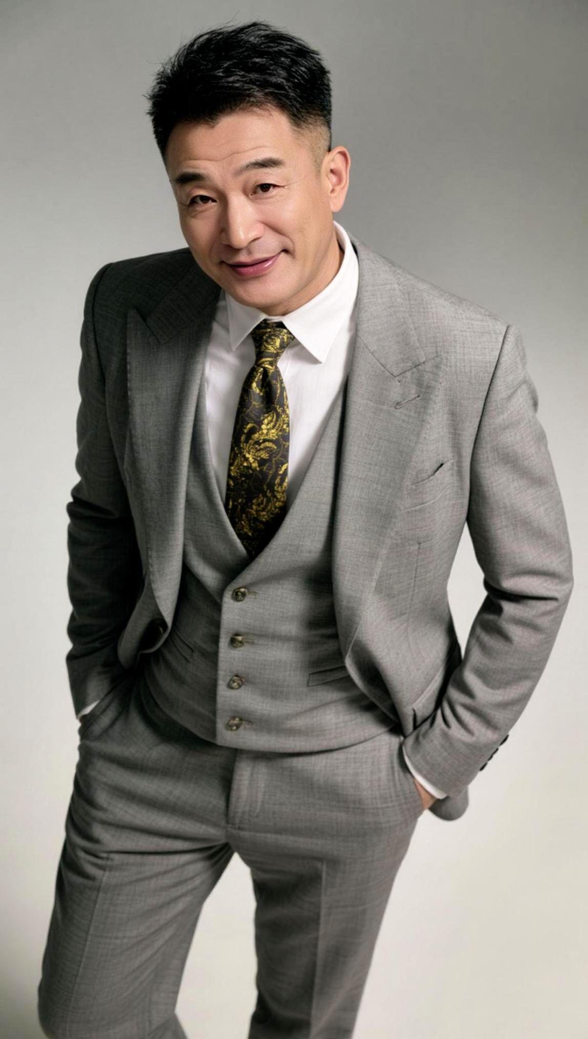 AI绅士微笑写真 抖音ai创作 今日分享