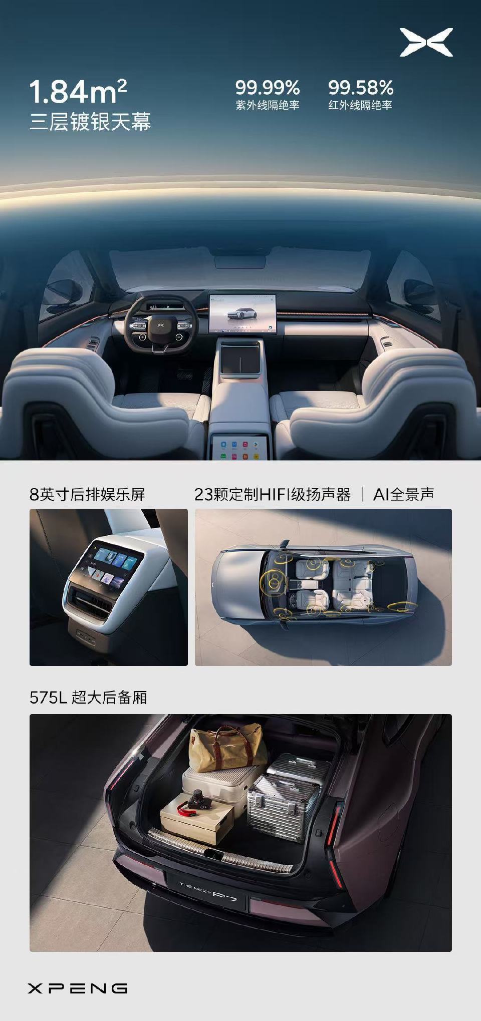 家人们，谁懂啊！全新小鹏P7这波操作，直接把年轻人的dream car标准拉高了