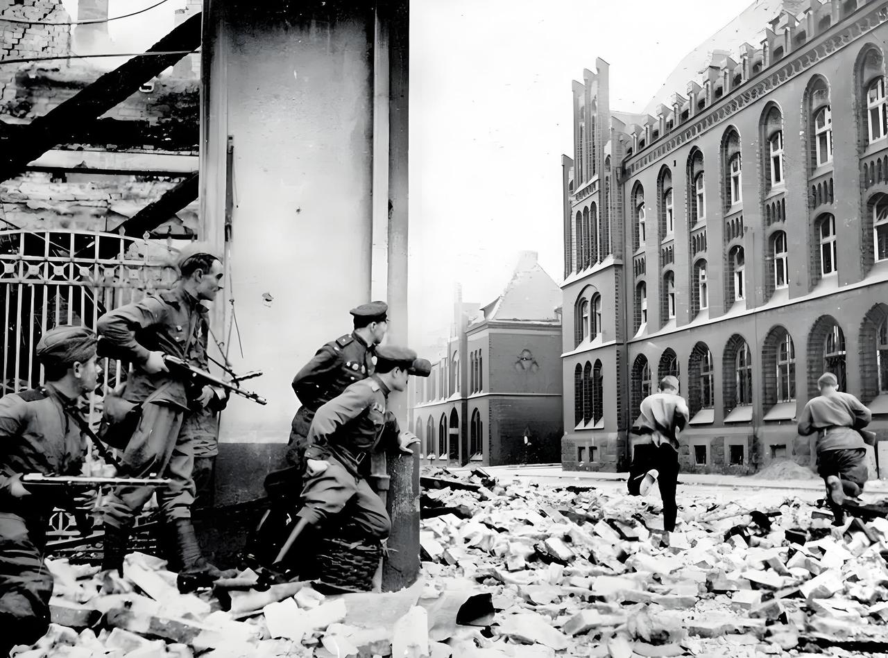 1945年4月23日，柏林城防司令赫尔穆特·魏德林被叫进总理府地下掩体。希特勒要