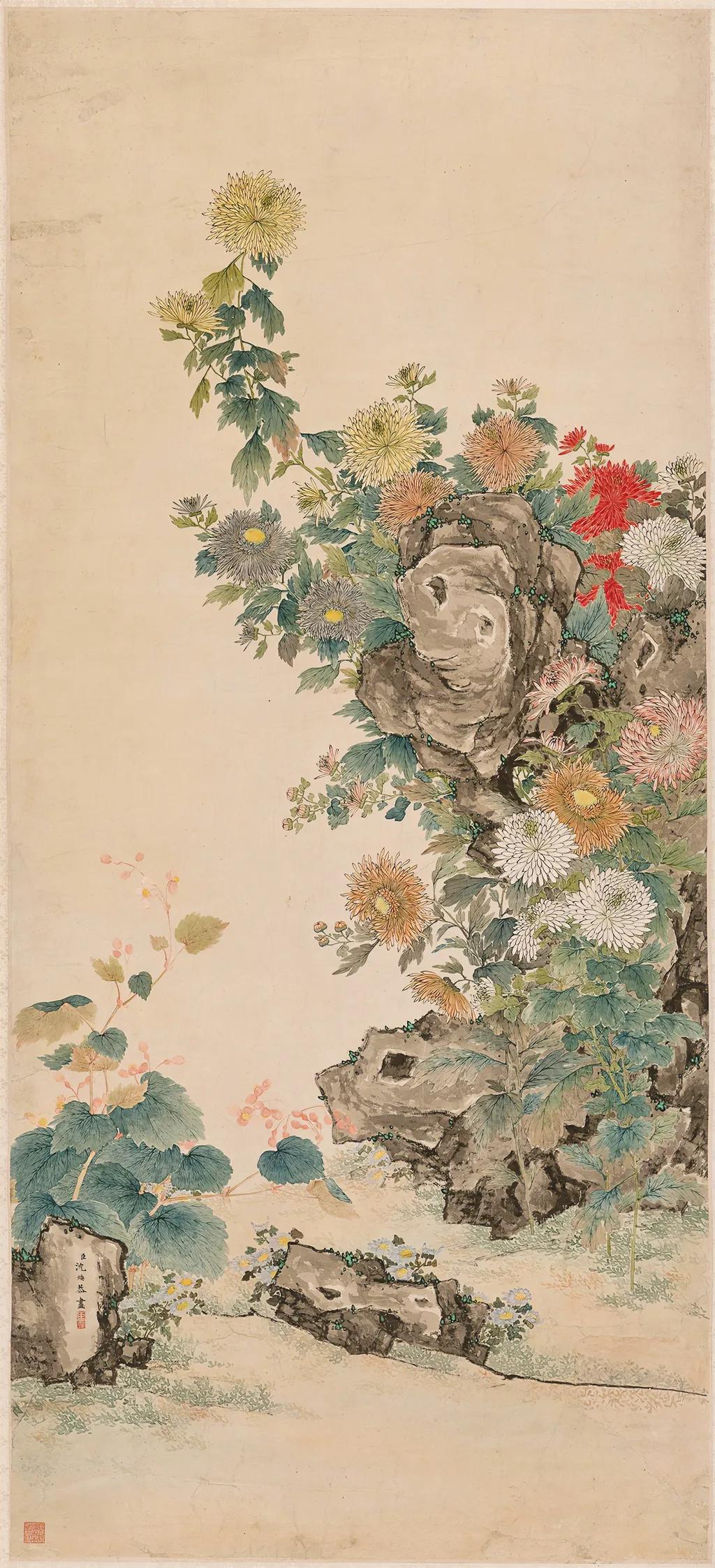 #你有没有喜欢的花鸟画作品# 待秋风#原创国画分享# #写意花鸟画分享# #国画