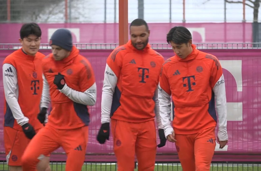 莱默尔今天回归球队训练。哈里·凯恩仍然因病缺阵。斯塔尼希奇正在与球队一起正常训练