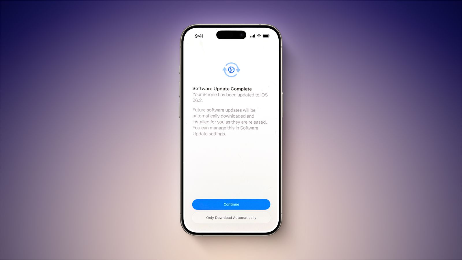 部分iPhone用户反馈安装苹果iOS 26.2后，“被启动