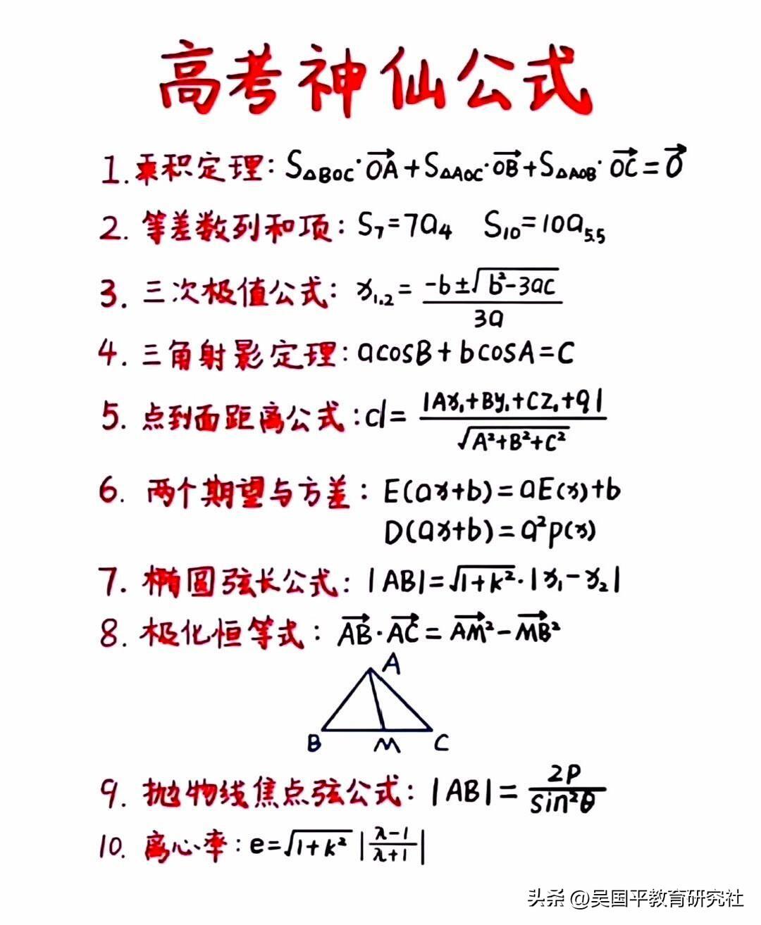 【常见的高中数学解题技巧】
数学高考题型与技巧，高中数学怎么学！