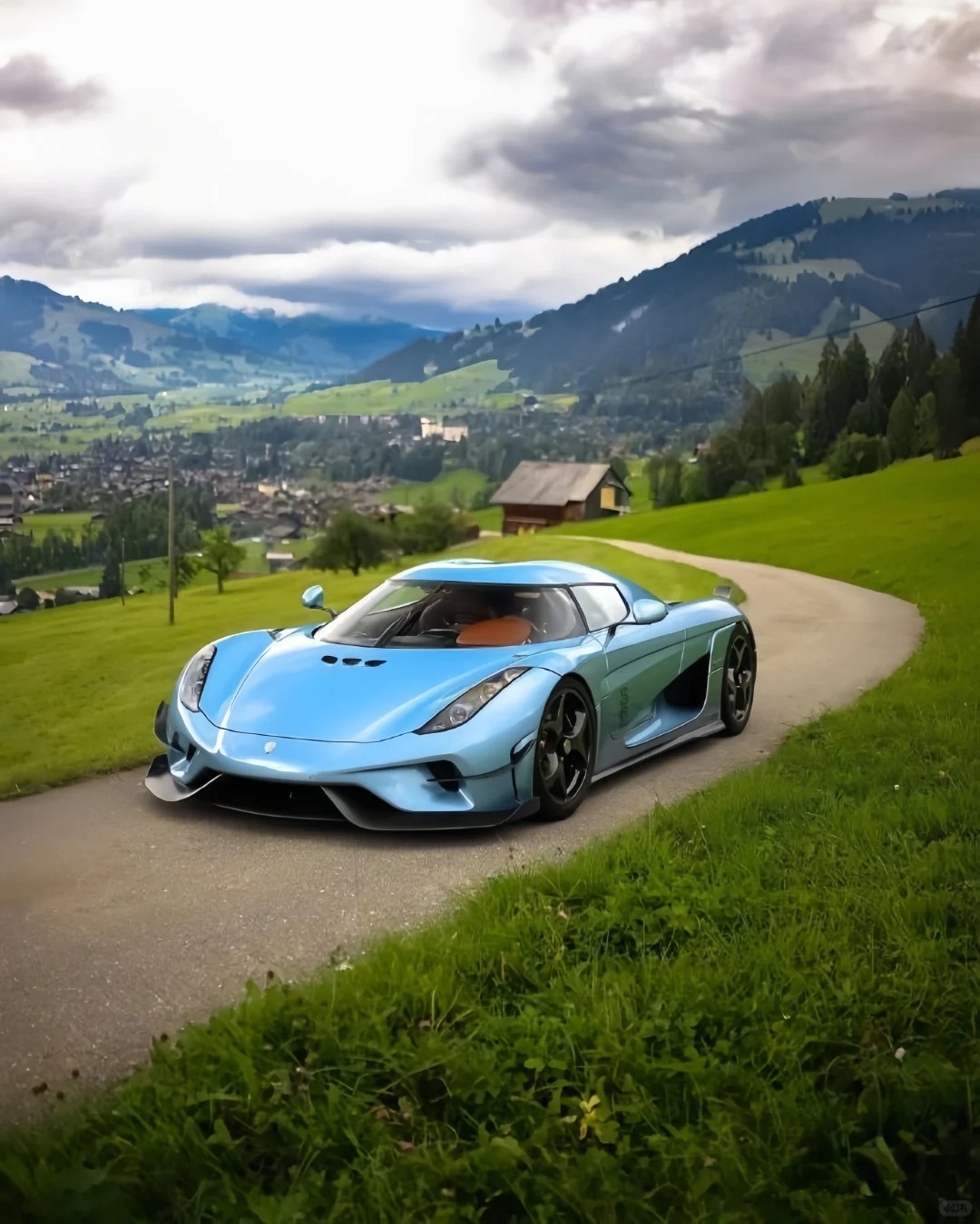 柯尼赛格Regera，有一种风吹草地现牛羊的美绝美车片 ​​​