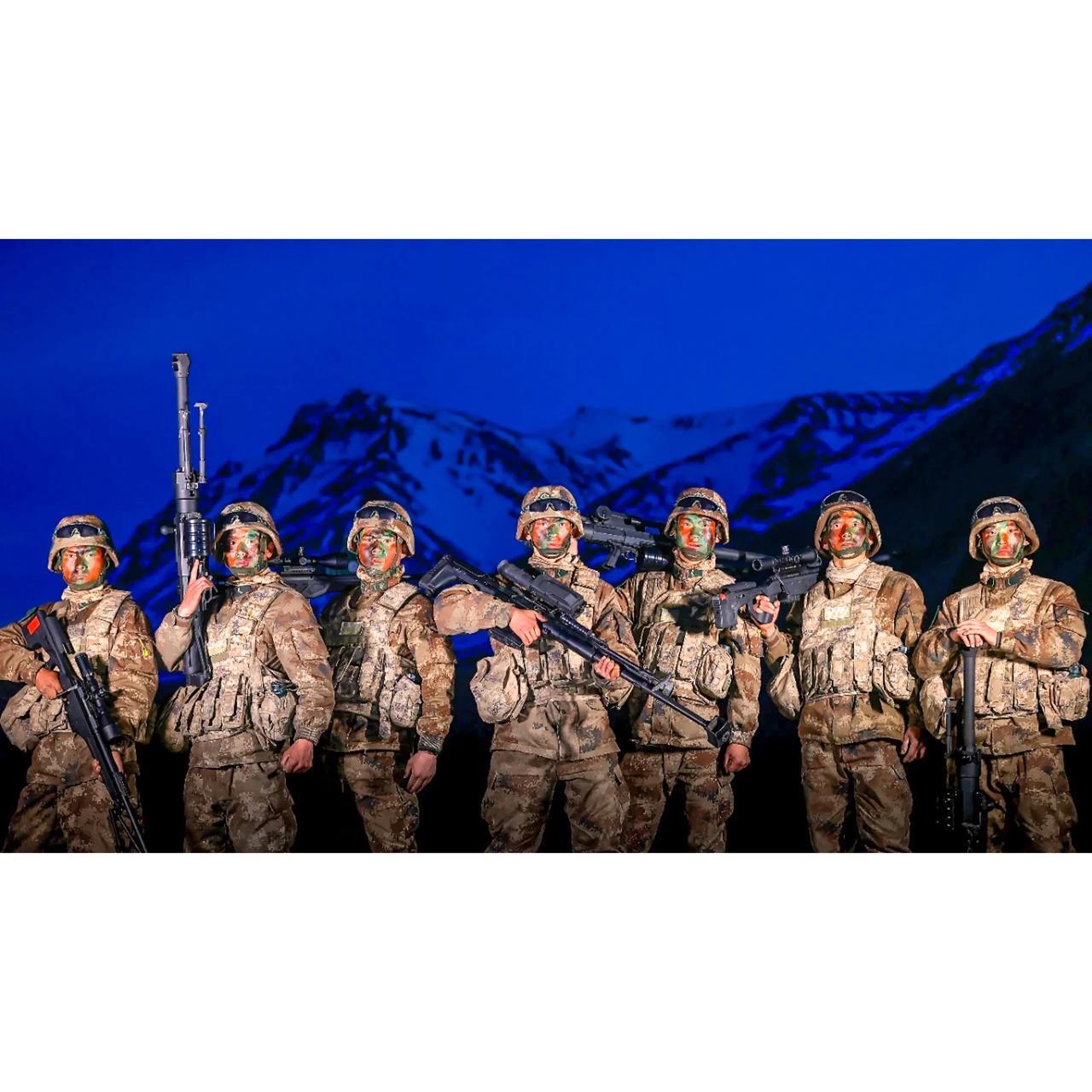 每天早上第一个赞给守护我们的中国军人！早安！