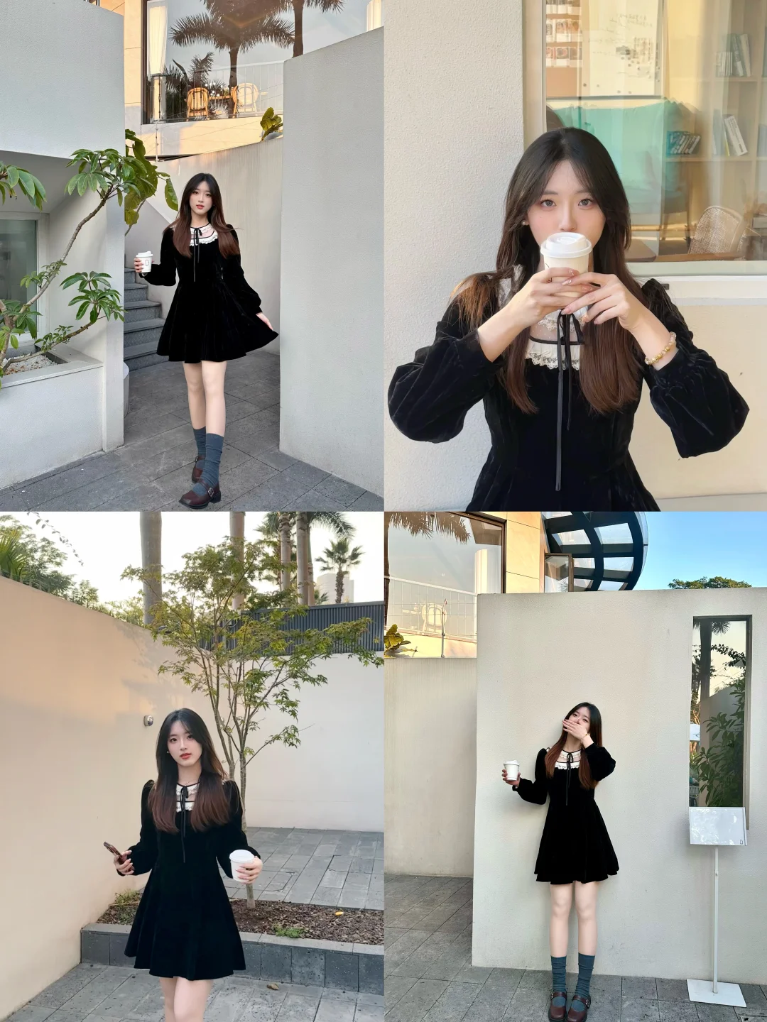 ⦁⩊⦁☕️存些咖啡店拍照姿势