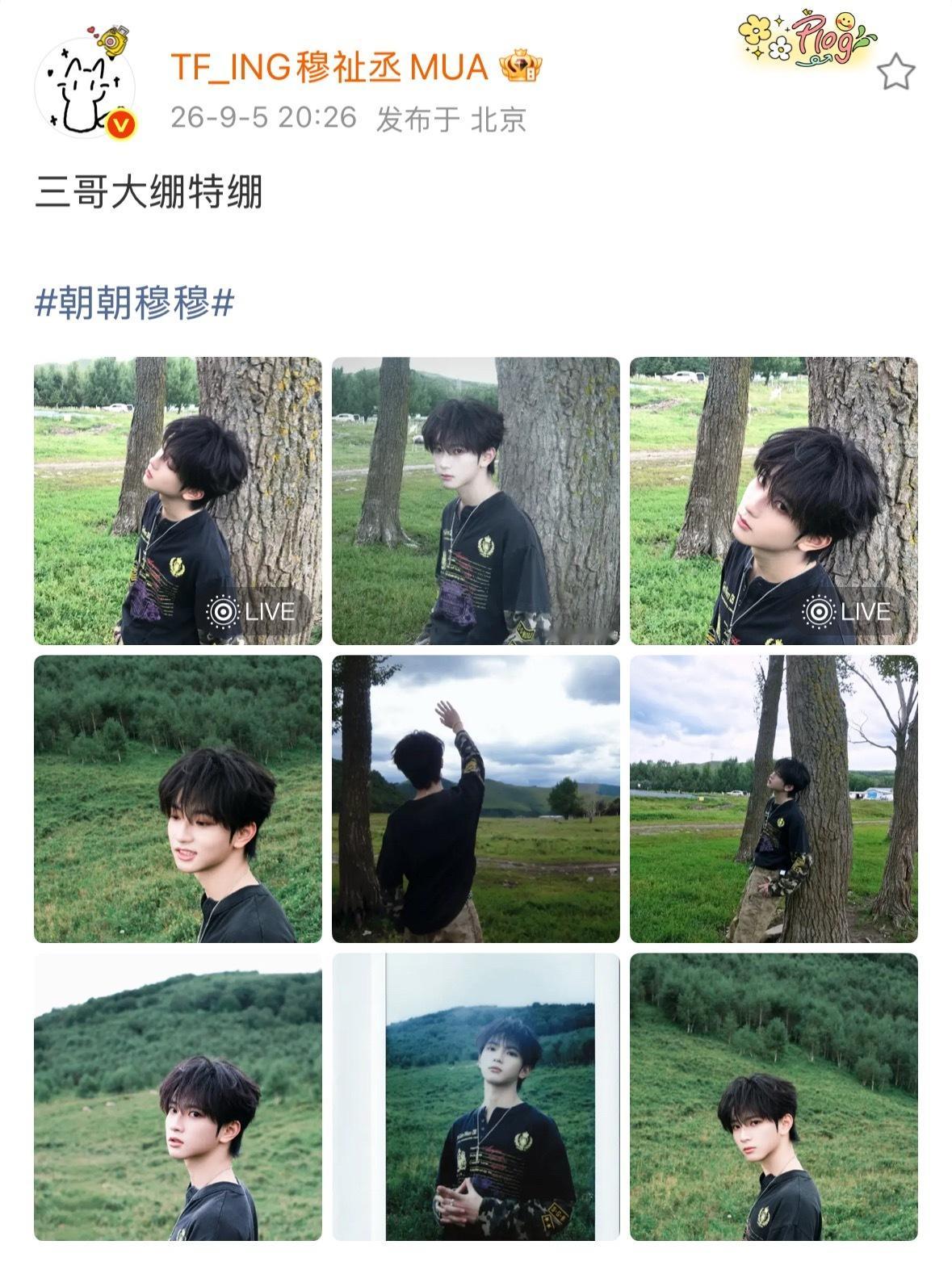 穆祉丞山野大片穆祉丞山野拍立得 好看 ​​​