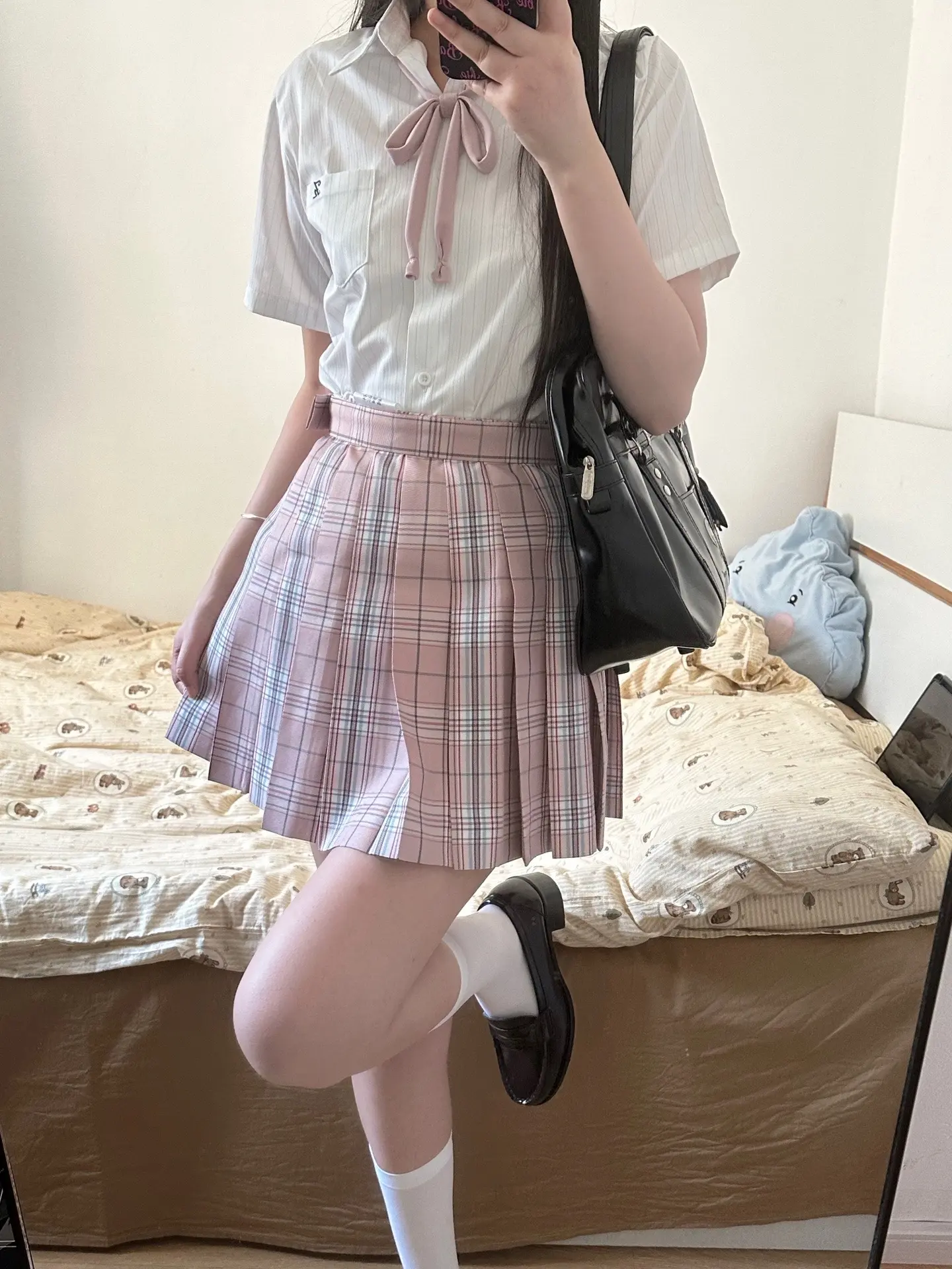 粉粉的很安心。