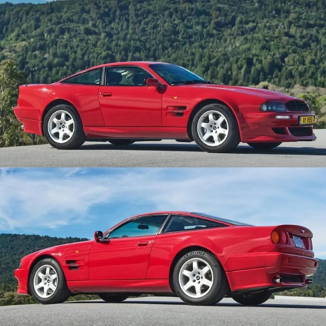 这台 1995 年的 Aston Martin Vantage V550，诞生于