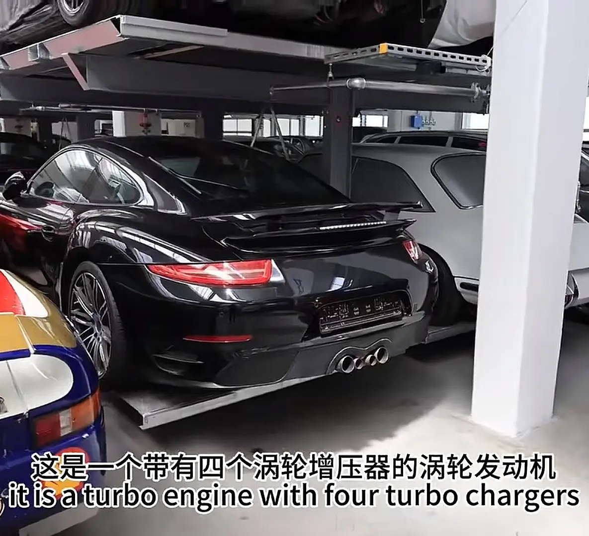 保时捷911四个涡轮turbo见过没有？位于斯图加特附近的保时捷博物馆...