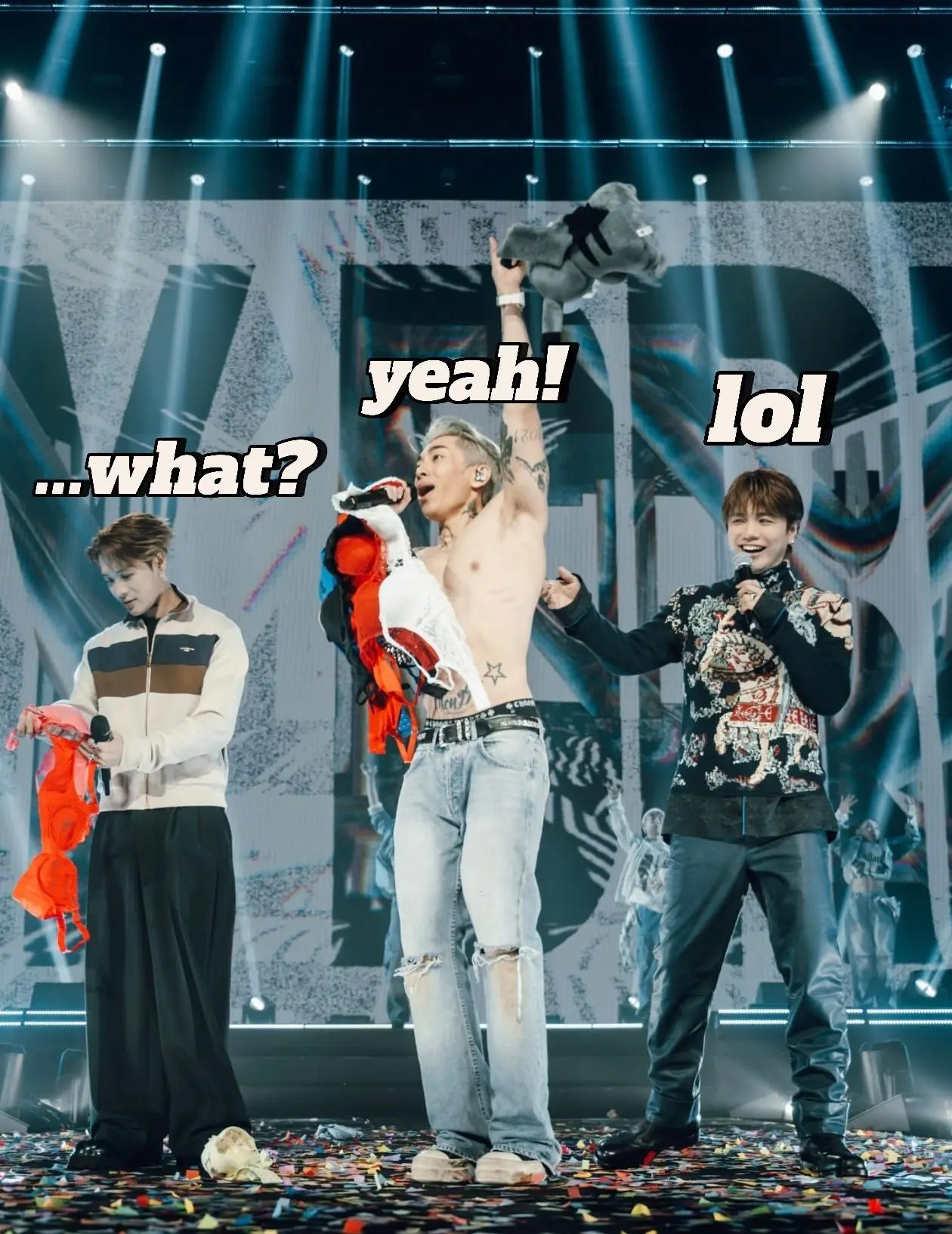 很精彩的一张合照👅。