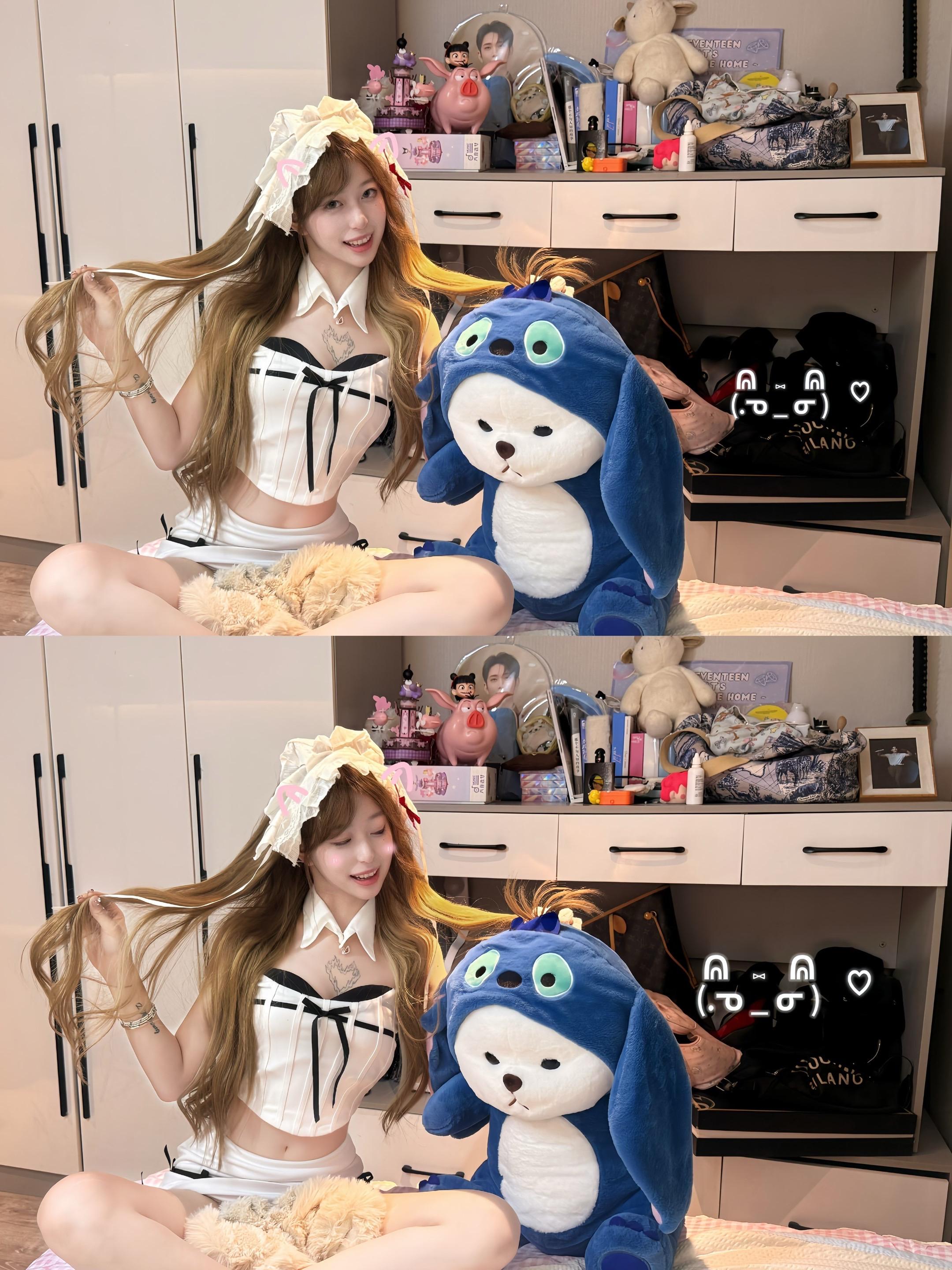 你以为装可爱很容易吗 要不是喜欢你谁愿意装可爱🫶