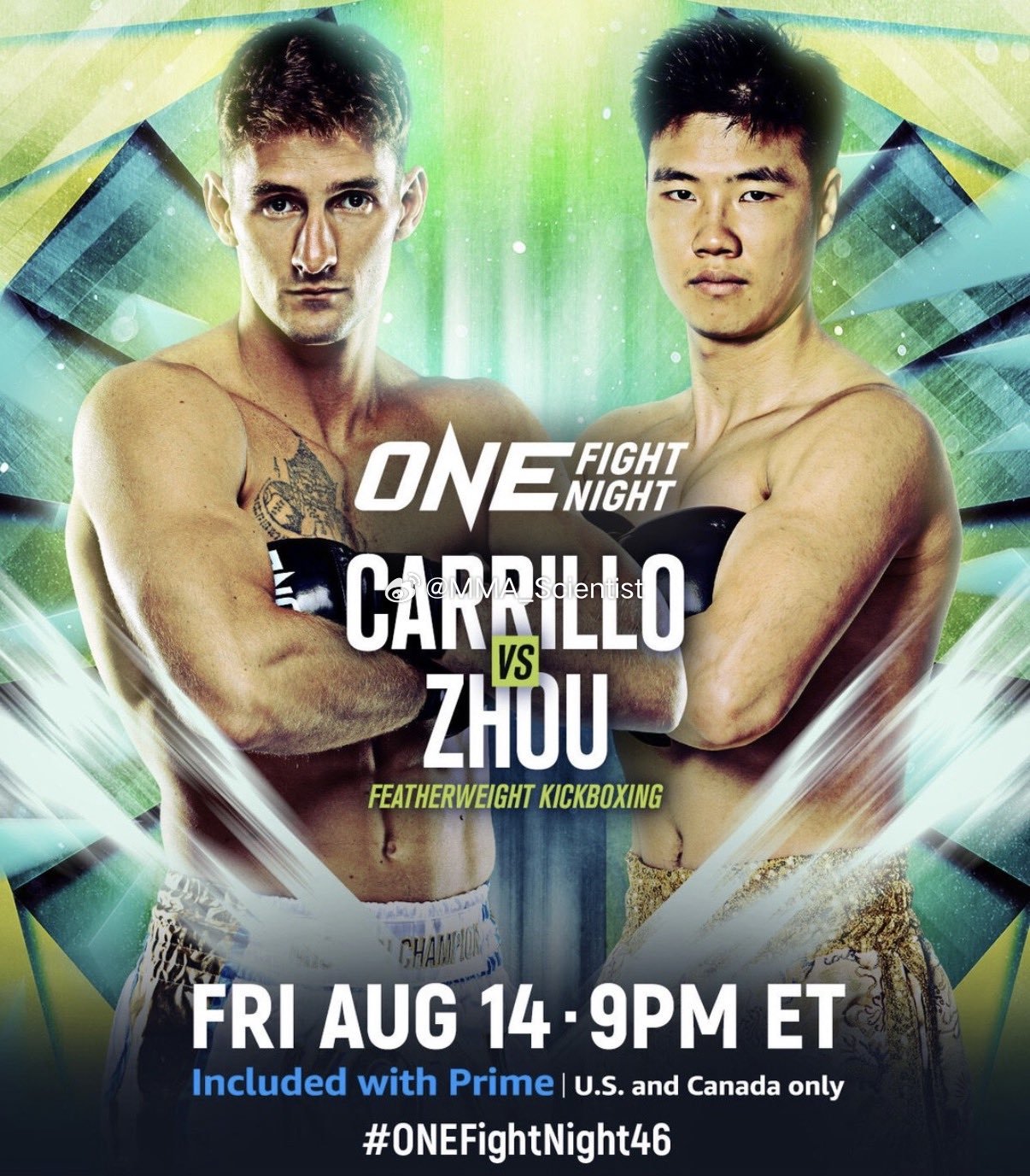 “北境之王”尼科-卡里洛（Nico Carrillo）将于8月15日举办的ONE