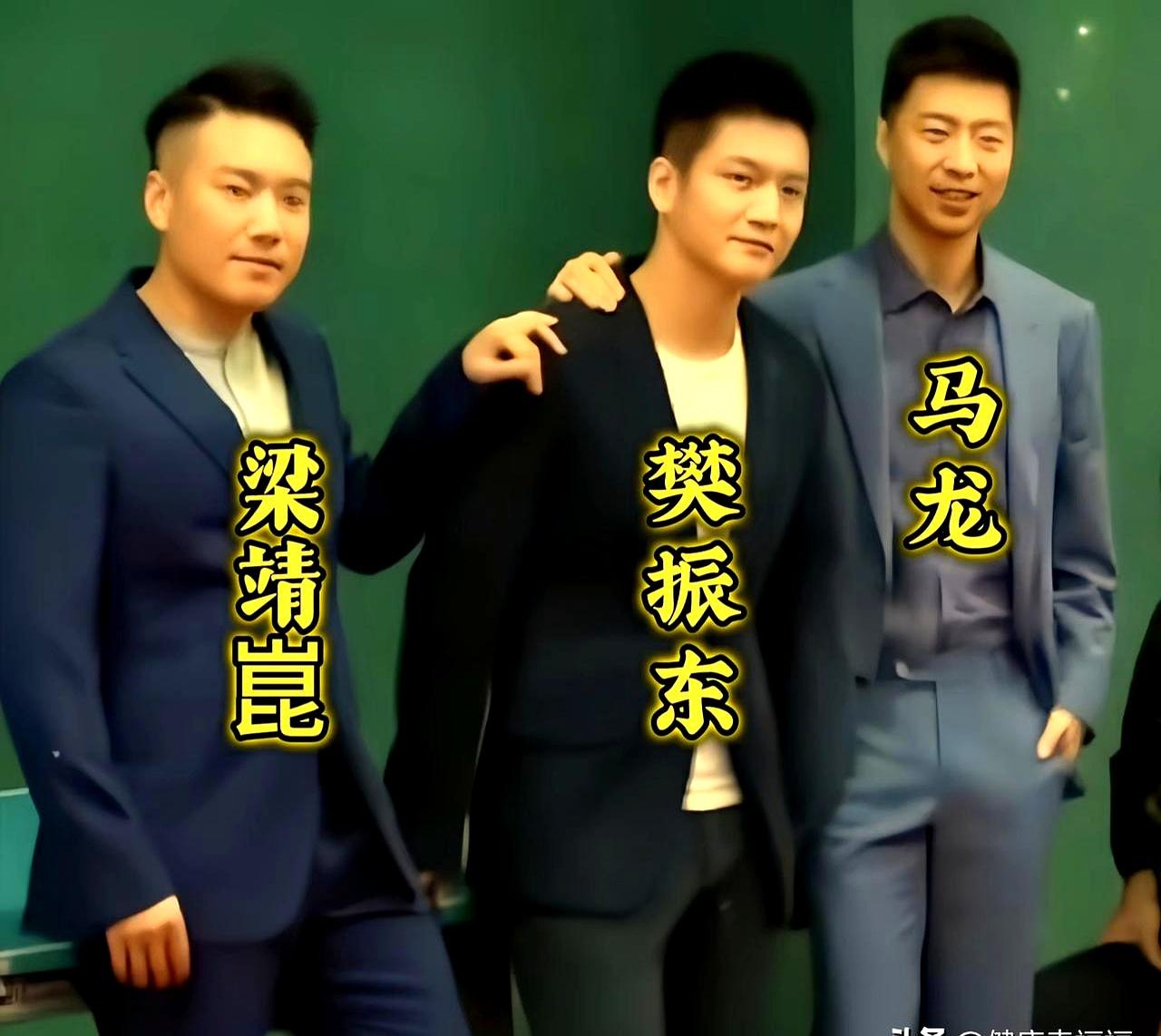 帅气的林高远
 

樊振东、马龙、许昕、王楚欣也常被大家夸帅。不过国乒的帅从来不