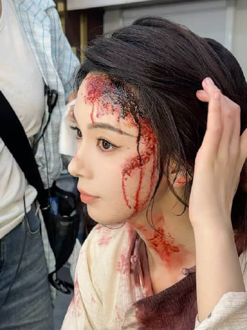 陈瑶霍仙姑战损照陈瑶霍仙姑战损造型 陈瑶战损版霍仙姑来袭~陈瑶话]